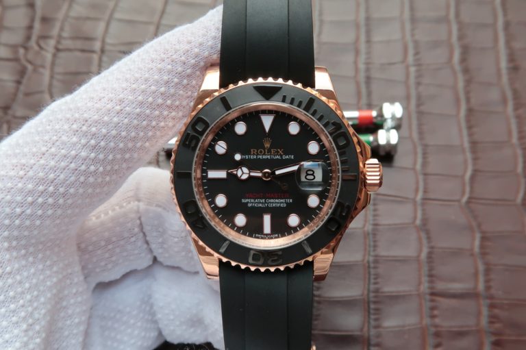 Replica Rolex YachtMaster Rose Gold